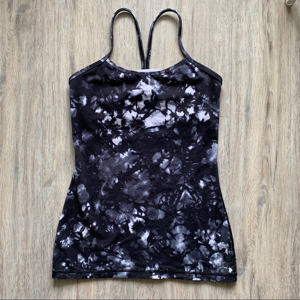 Lululemon Power Y Tank sz 6 (small) Dusk Dye